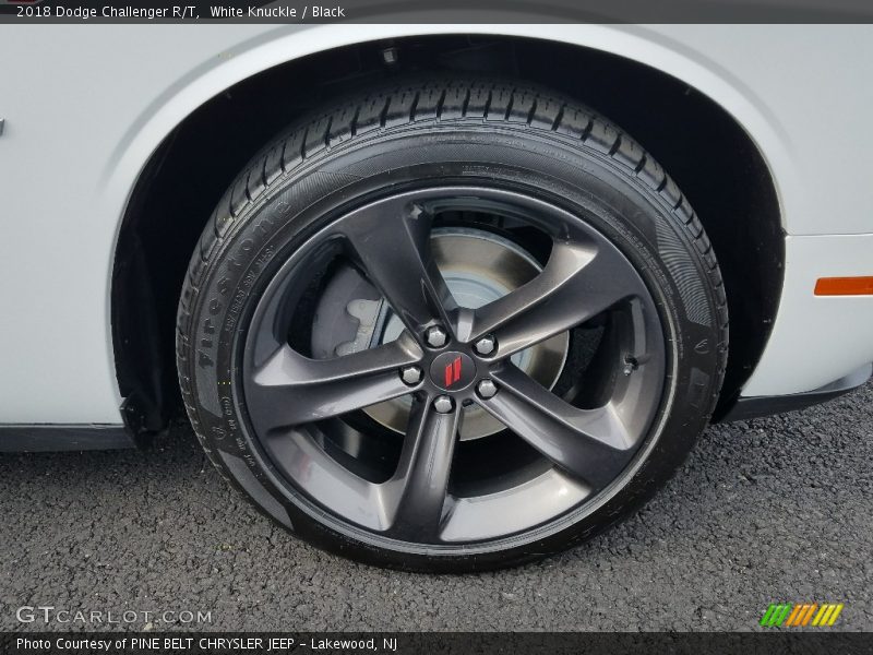 White Knuckle / Black 2018 Dodge Challenger R/T
