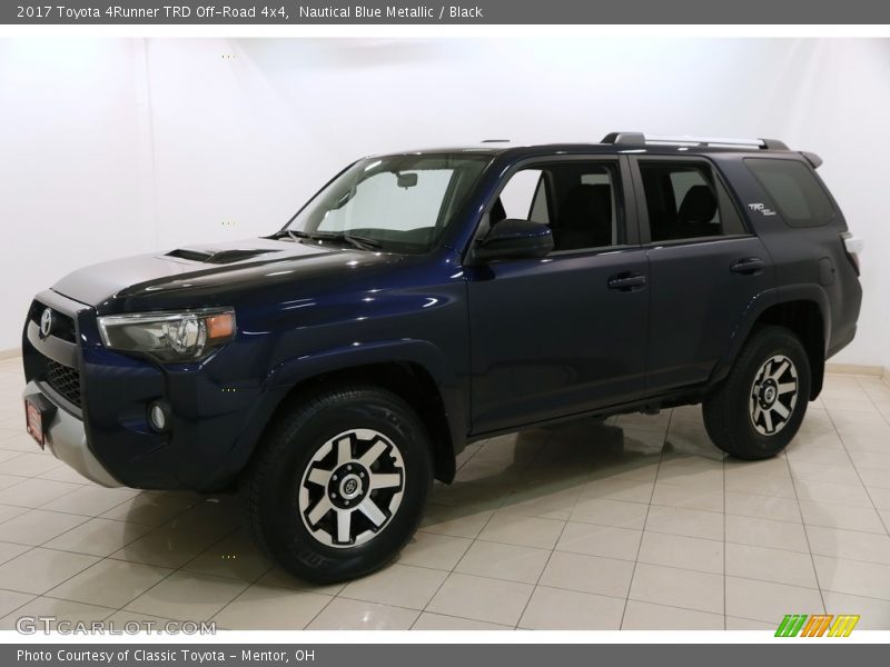 Nautical Blue Metallic / Black 2017 Toyota 4Runner TRD Off-Road 4x4