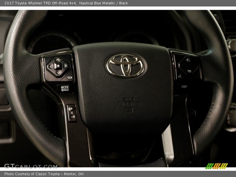 Nautical Blue Metallic / Black 2017 Toyota 4Runner TRD Off-Road 4x4