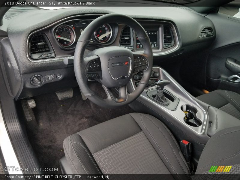 White Knuckle / Black 2018 Dodge Challenger R/T