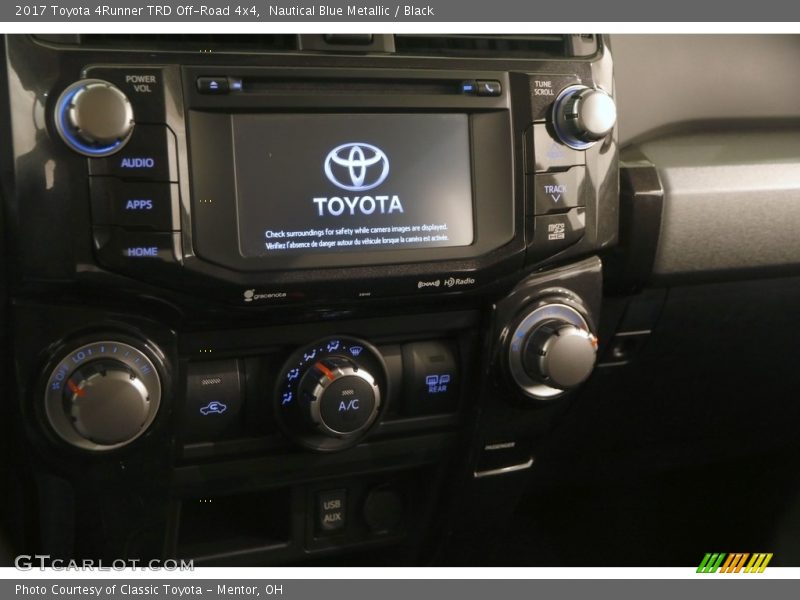 Nautical Blue Metallic / Black 2017 Toyota 4Runner TRD Off-Road 4x4