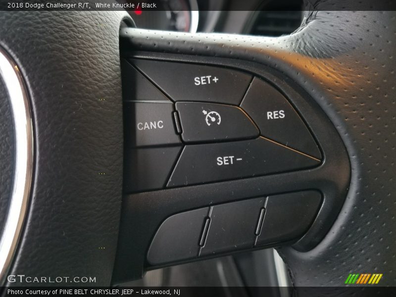 White Knuckle / Black 2018 Dodge Challenger R/T