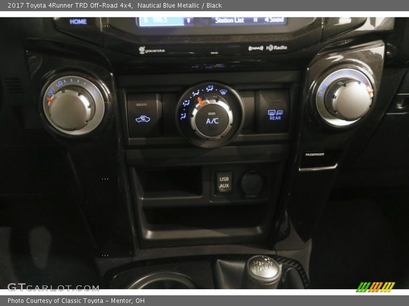 Nautical Blue Metallic / Black 2017 Toyota 4Runner TRD Off-Road 4x4