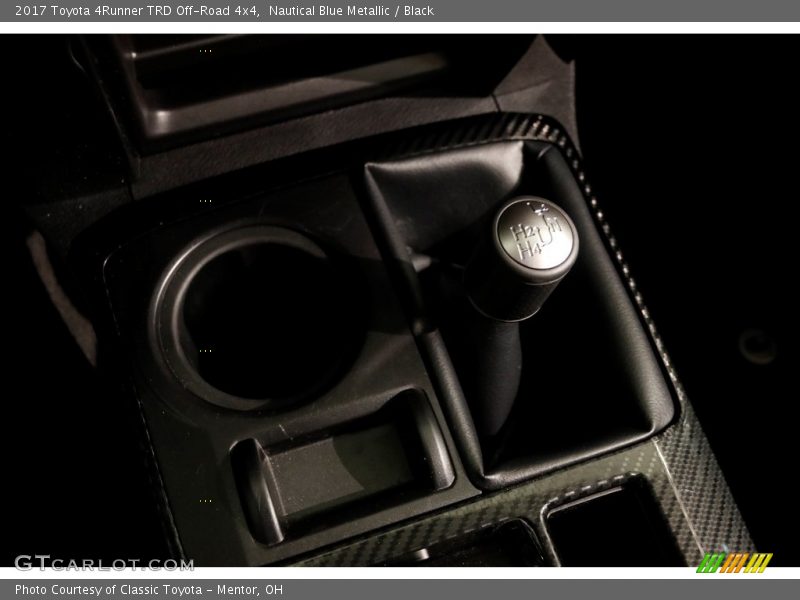 Nautical Blue Metallic / Black 2017 Toyota 4Runner TRD Off-Road 4x4