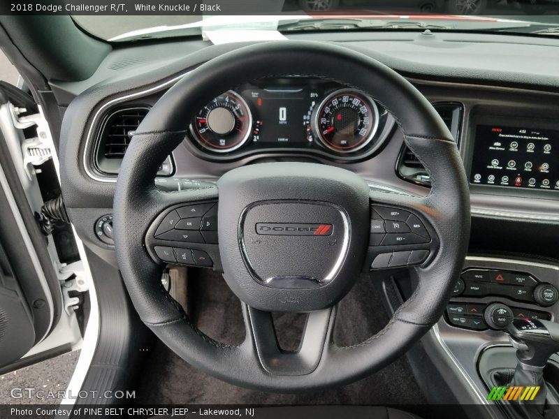 White Knuckle / Black 2018 Dodge Challenger R/T