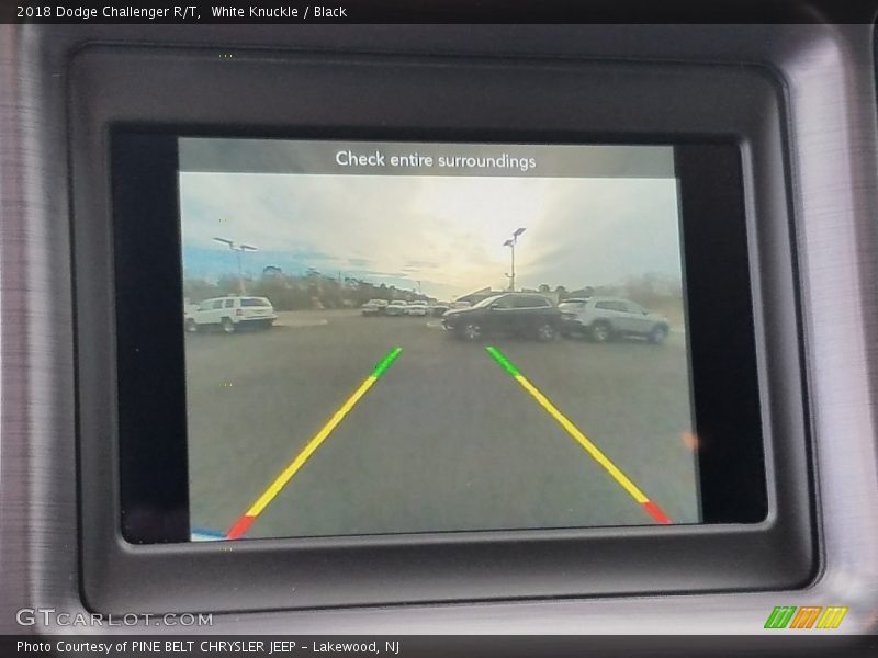 White Knuckle / Black 2018 Dodge Challenger R/T