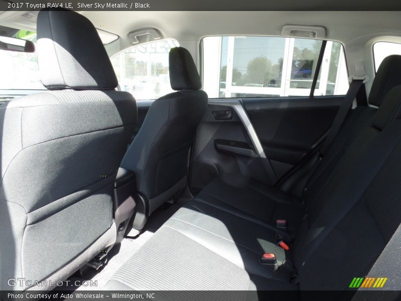 Silver Sky Metallic / Black 2017 Toyota RAV4 LE