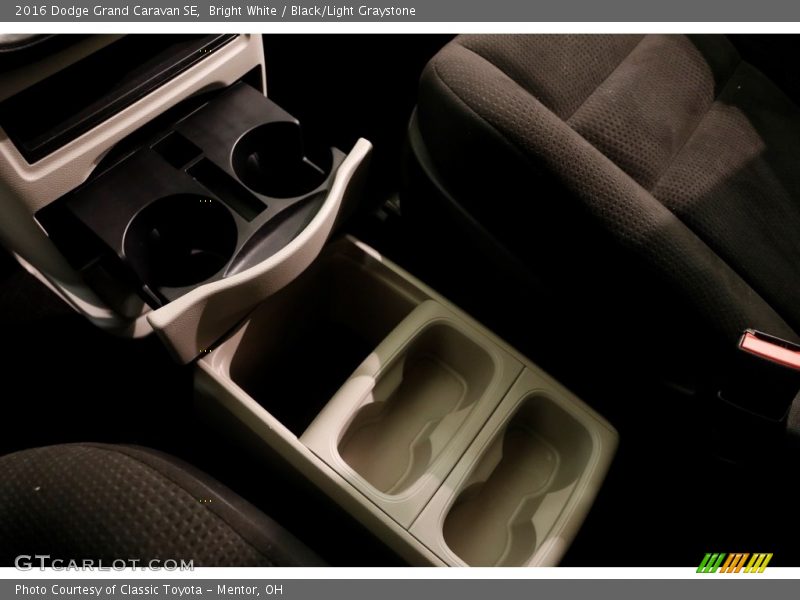 Bright White / Black/Light Graystone 2016 Dodge Grand Caravan SE