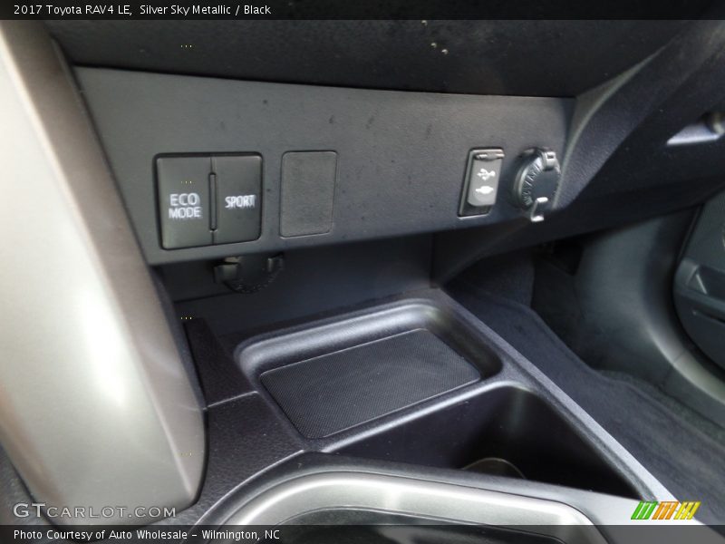 Silver Sky Metallic / Black 2017 Toyota RAV4 LE