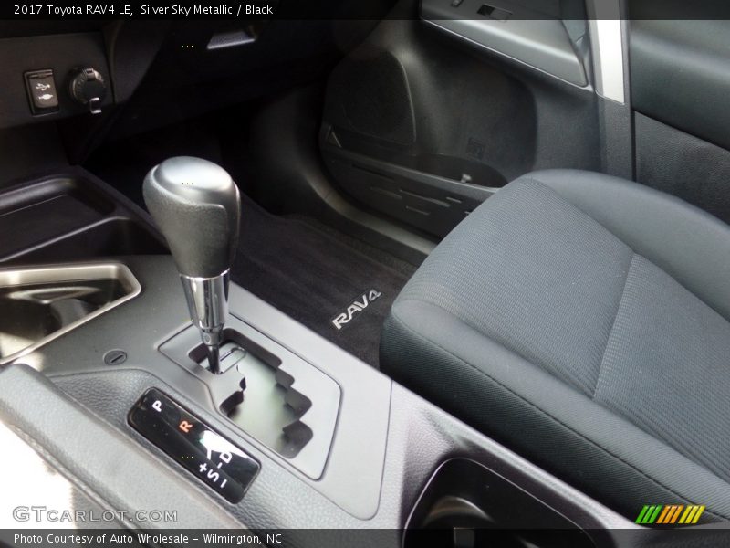 Silver Sky Metallic / Black 2017 Toyota RAV4 LE