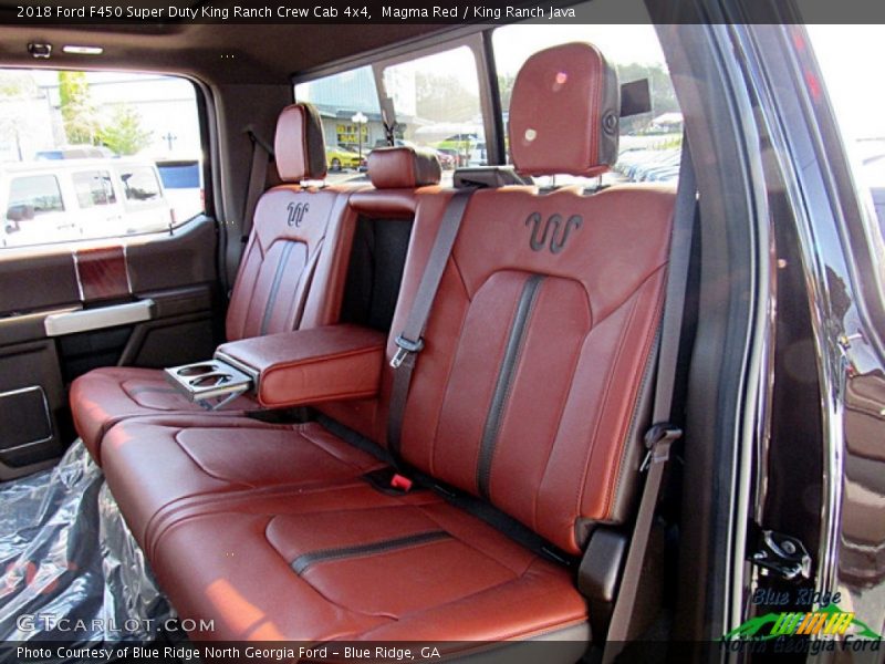 Magma Red / King Ranch Java 2018 Ford F450 Super Duty King Ranch Crew Cab 4x4