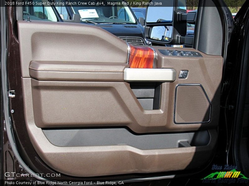 Magma Red / King Ranch Java 2018 Ford F450 Super Duty King Ranch Crew Cab 4x4