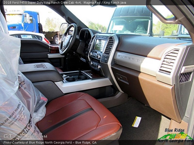 Magma Red / King Ranch Java 2018 Ford F450 Super Duty King Ranch Crew Cab 4x4