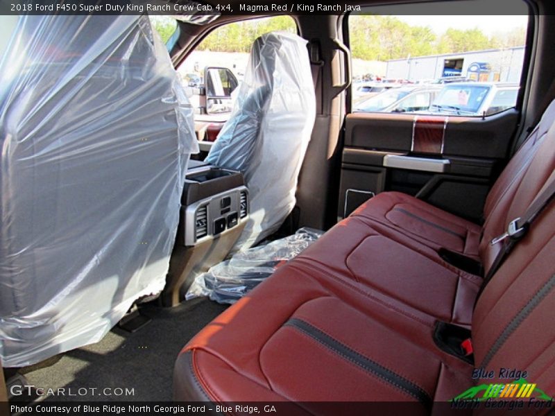 Magma Red / King Ranch Java 2018 Ford F450 Super Duty King Ranch Crew Cab 4x4