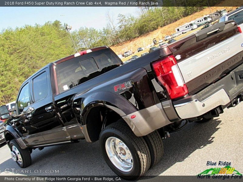 Magma Red / King Ranch Java 2018 Ford F450 Super Duty King Ranch Crew Cab 4x4
