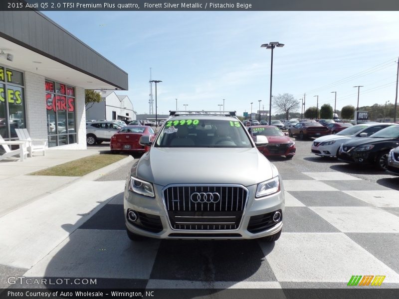 Florett Silver Metallic / Pistachio Beige 2015 Audi Q5 2.0 TFSI Premium Plus quattro