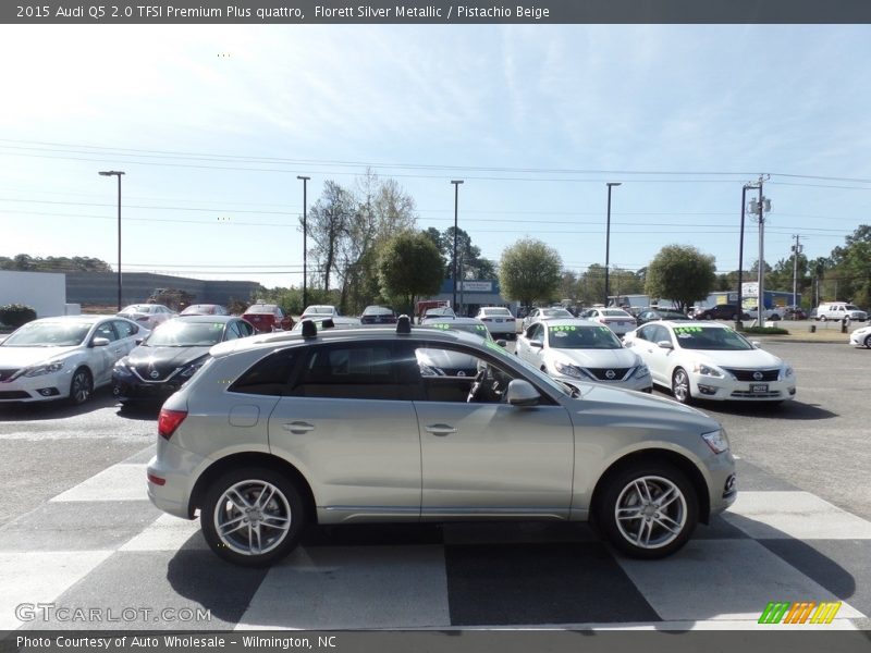 Florett Silver Metallic / Pistachio Beige 2015 Audi Q5 2.0 TFSI Premium Plus quattro