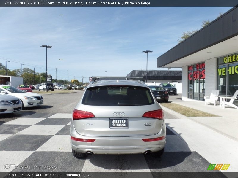 Florett Silver Metallic / Pistachio Beige 2015 Audi Q5 2.0 TFSI Premium Plus quattro