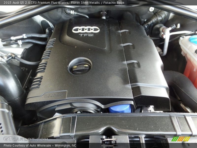 Florett Silver Metallic / Pistachio Beige 2015 Audi Q5 2.0 TFSI Premium Plus quattro