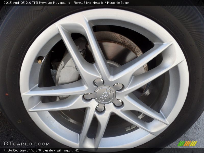 Florett Silver Metallic / Pistachio Beige 2015 Audi Q5 2.0 TFSI Premium Plus quattro