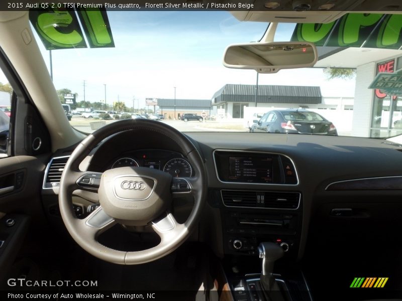 Florett Silver Metallic / Pistachio Beige 2015 Audi Q5 2.0 TFSI Premium Plus quattro