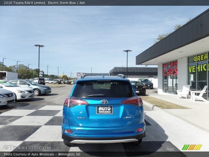 Electric Storm Blue / Ash 2016 Toyota RAV4 Limited