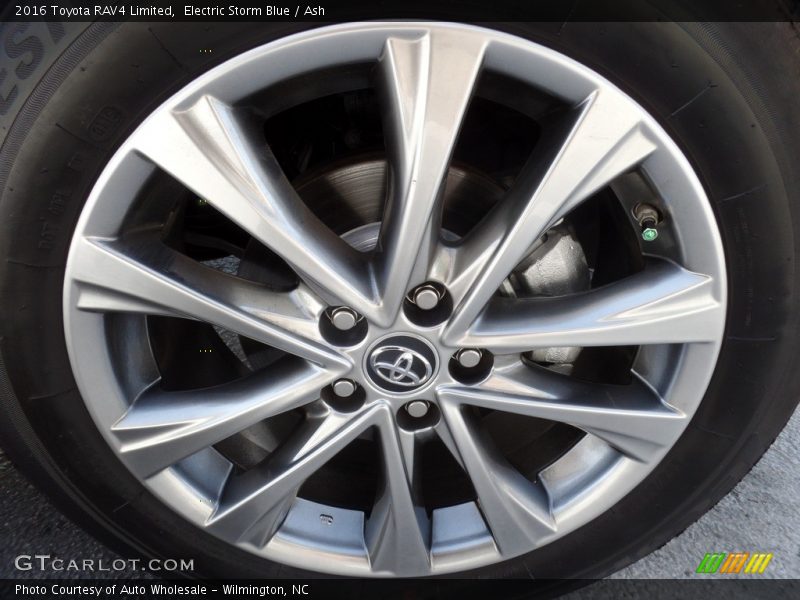 Electric Storm Blue / Ash 2016 Toyota RAV4 Limited