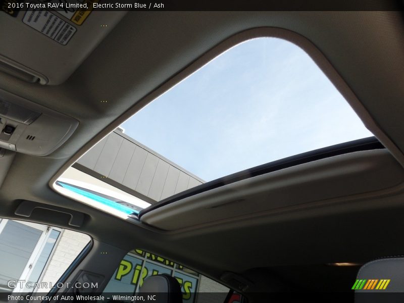 Electric Storm Blue / Ash 2016 Toyota RAV4 Limited