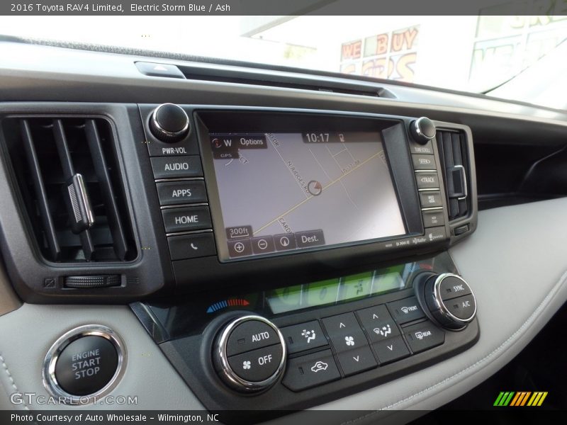 Electric Storm Blue / Ash 2016 Toyota RAV4 Limited