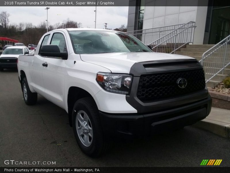 Front 3/4 View of 2018 Tundra SR Double Cab 4x4