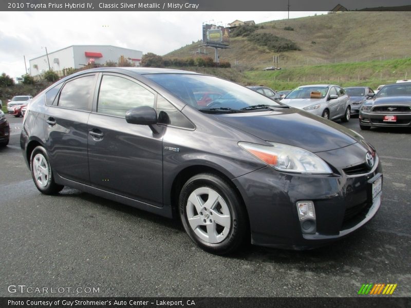 Classic Silver Metallic / Misty Gray 2010 Toyota Prius Hybrid IV