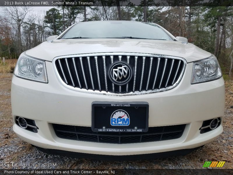 Summit White / Titanium 2013 Buick LaCrosse FWD