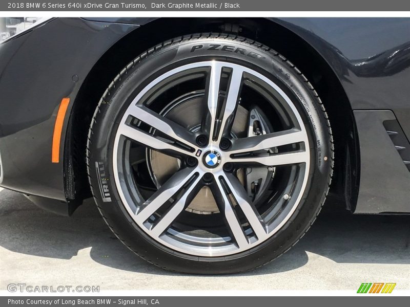 Dark Graphite Metallic / Black 2018 BMW 6 Series 640i xDrive Gran Turismo