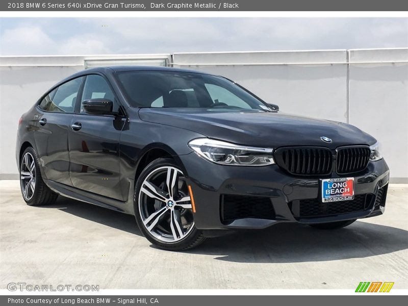 Dark Graphite Metallic / Black 2018 BMW 6 Series 640i xDrive Gran Turismo