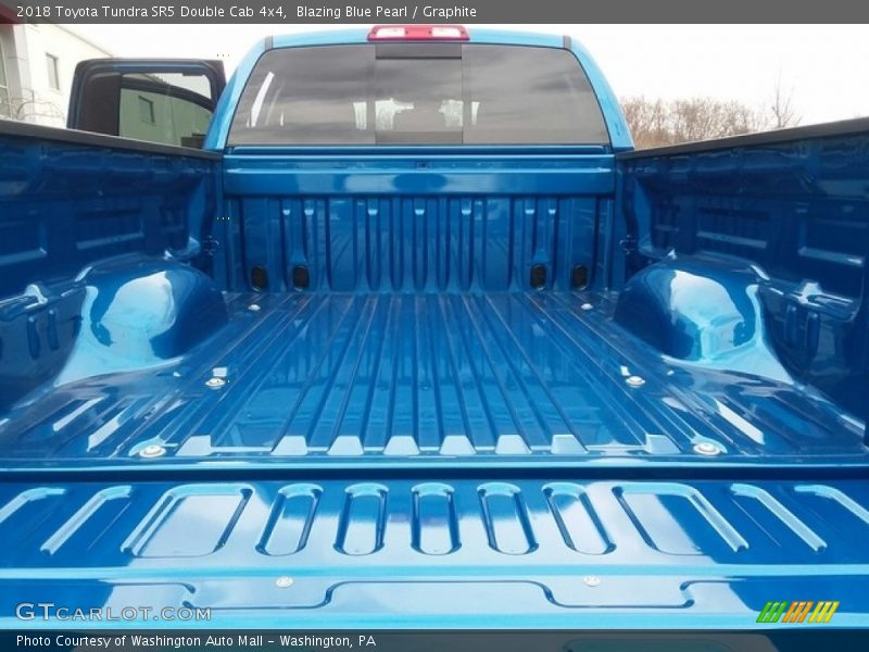Blazing Blue Pearl / Graphite 2018 Toyota Tundra SR5 Double Cab 4x4