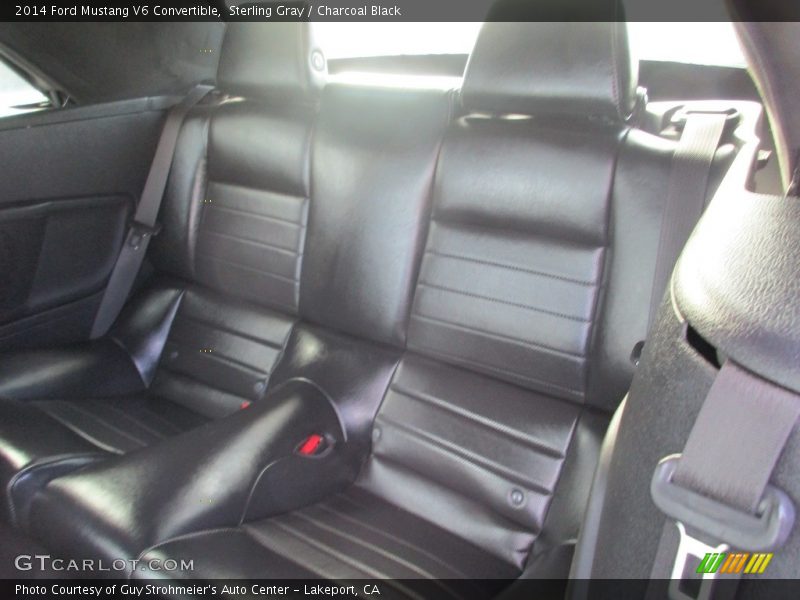 Sterling Gray / Charcoal Black 2014 Ford Mustang V6 Convertible