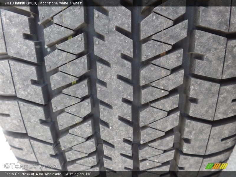 Moonstone White / Wheat 2018 Infiniti QX80