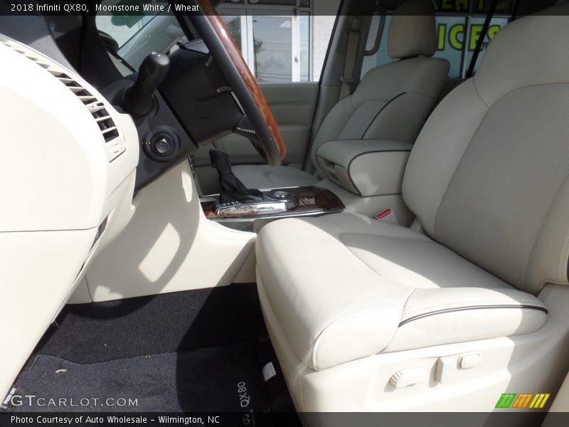 Front Seat of 2018 QX80 