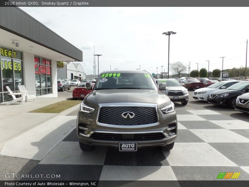 Smokey Quartz / Graphite 2018 Infiniti QX80