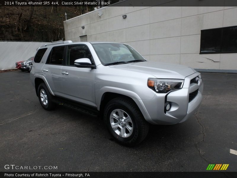 Classic Silver Metallic / Black 2014 Toyota 4Runner SR5 4x4