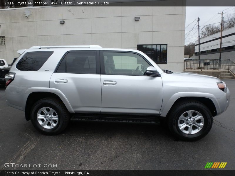 Classic Silver Metallic / Black 2014 Toyota 4Runner SR5 4x4