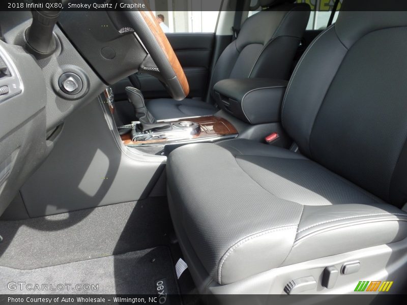 Front Seat of 2018 QX80 