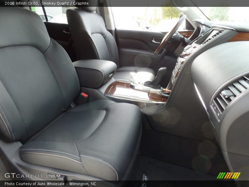  2018 QX80  Graphite Interior