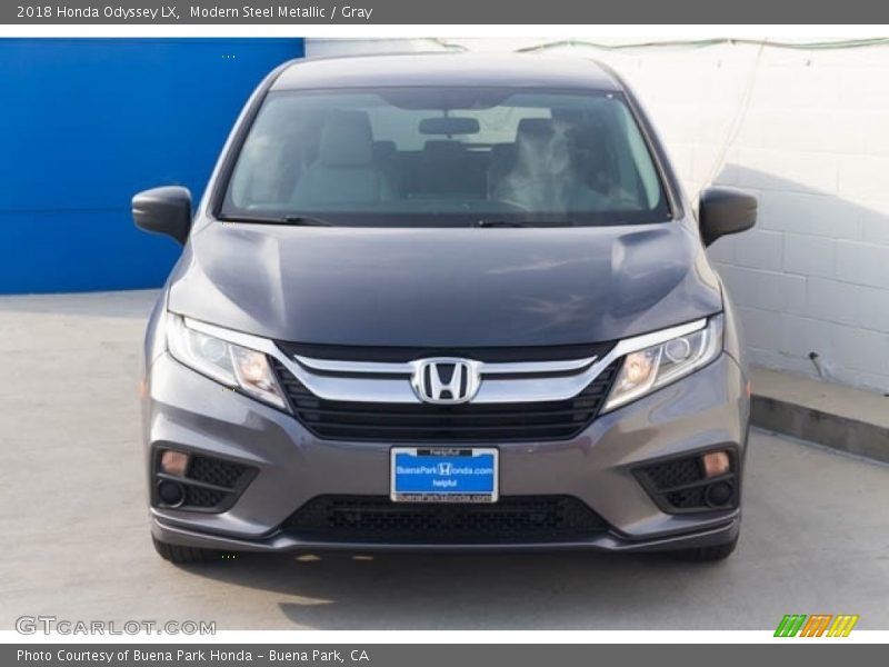 Modern Steel Metallic / Gray 2018 Honda Odyssey LX