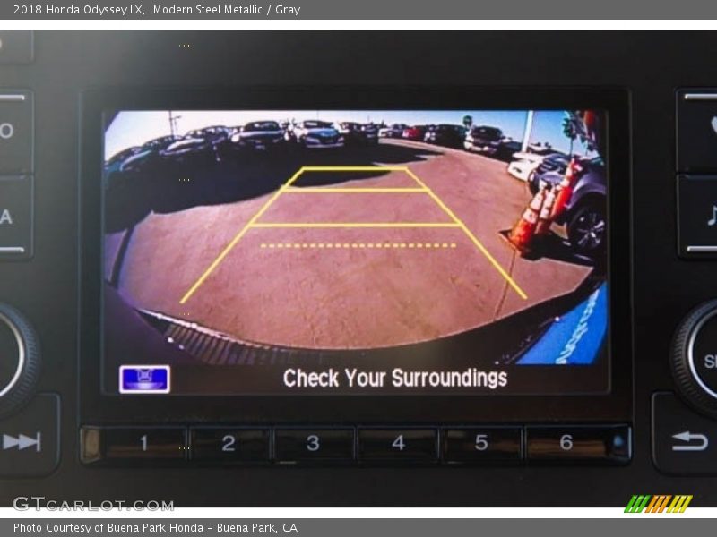 Modern Steel Metallic / Gray 2018 Honda Odyssey LX