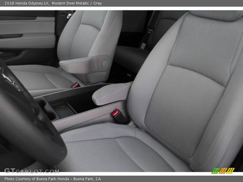Modern Steel Metallic / Gray 2018 Honda Odyssey LX