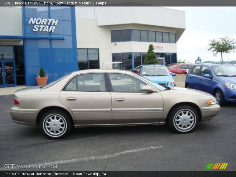 Light Sandrift Metallic / Taupe 2001 Buick Century Custom