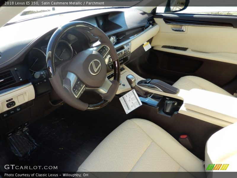 Satin Cashmere Metallic / Parchment 2018 Lexus ES 350
