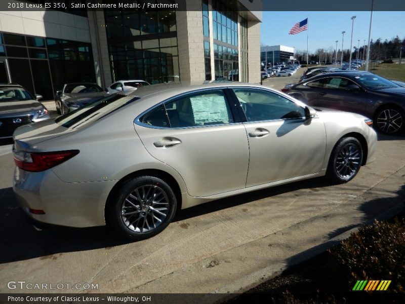 Satin Cashmere Metallic / Parchment 2018 Lexus ES 350