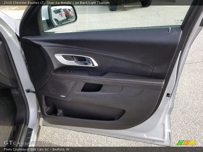 Silver Ice Metallic / Jet Black/Light Titanium 2010 Chevrolet Equinox LT